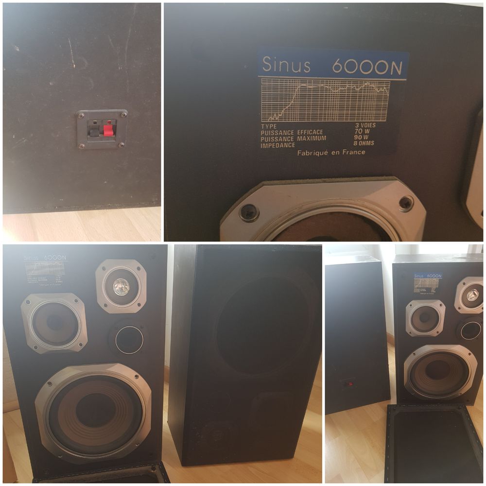 Enceintes Vintage 50 Paris 19 (75)