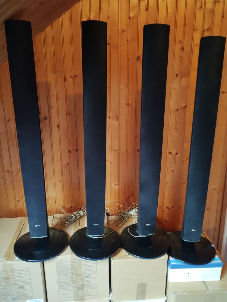 Lot de 4 enceintes LG 60 Javron-les-Chapelles (53)