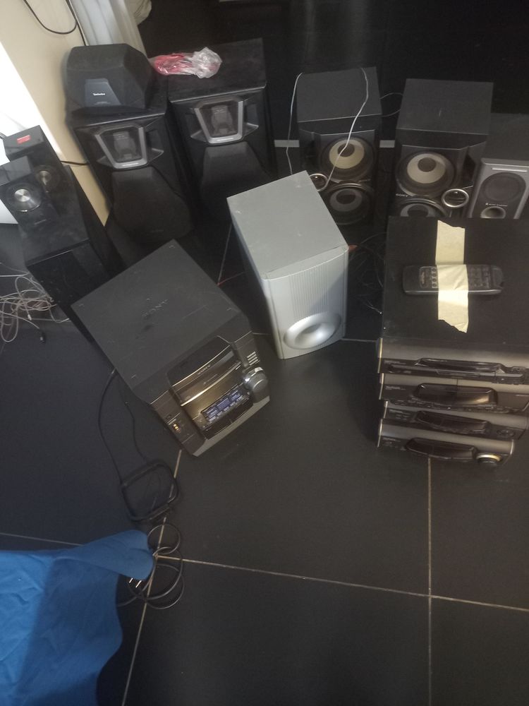 Lot d enciente et de cha�ne hifi 50 Noisy-le-Grand (93)
