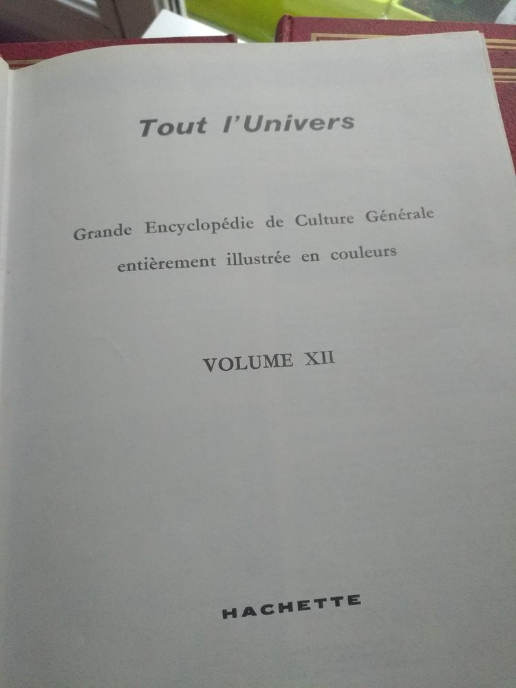 Encyclop�die compl�te de la collection Tout l'Univers 100 Docelles (88)