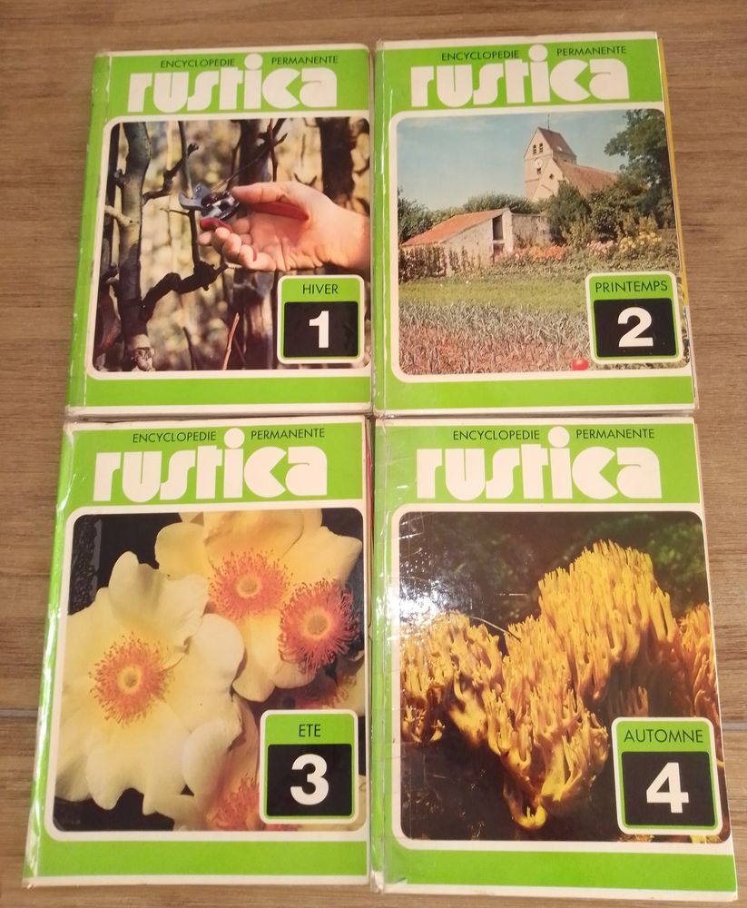 ENCYCLOPEDIE RUSTICA - 4 VOLUMES - COLLECTOR 20 Sabres (40)