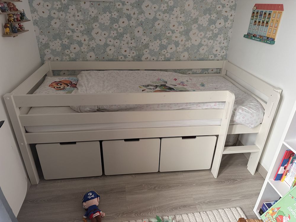 Lit enfant 90x200 marque Alfred & Compagnie 300 Deuil-la-Barre (95)