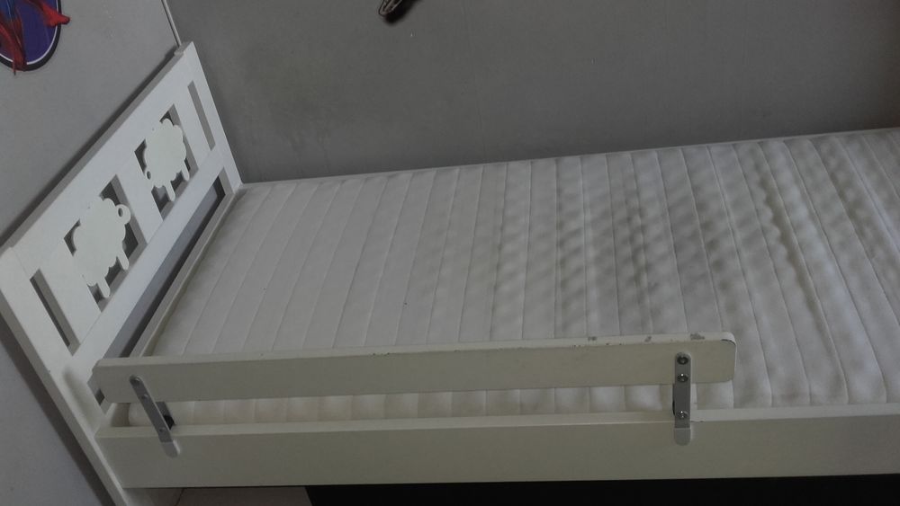 lit enfant blanc 50 Persan (95)