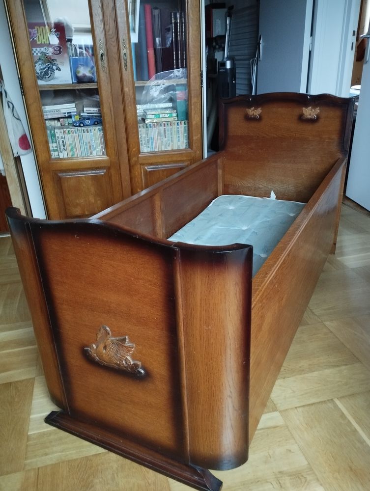 Lit enfant en bois style art d�co 100 Bi�vres (91)