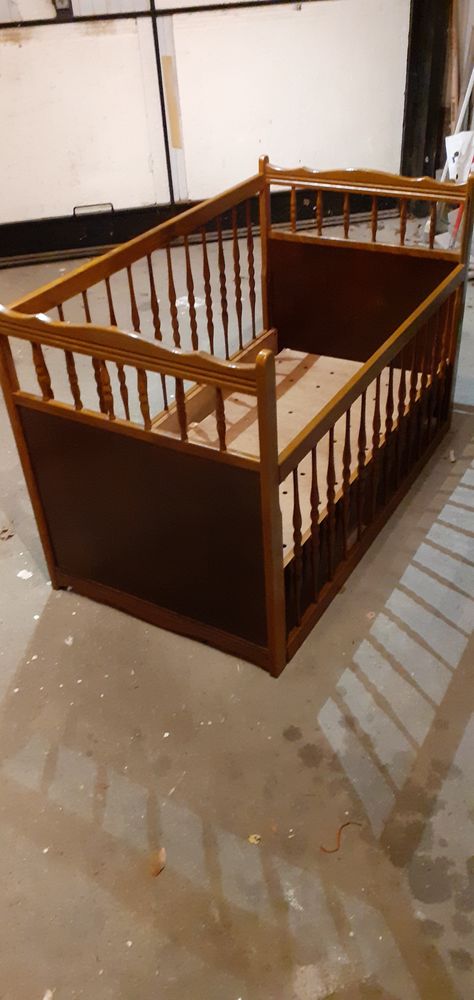 LIT ENFANT EN CHENE FACON EBENISTERIE 0 Mulhouse (68)