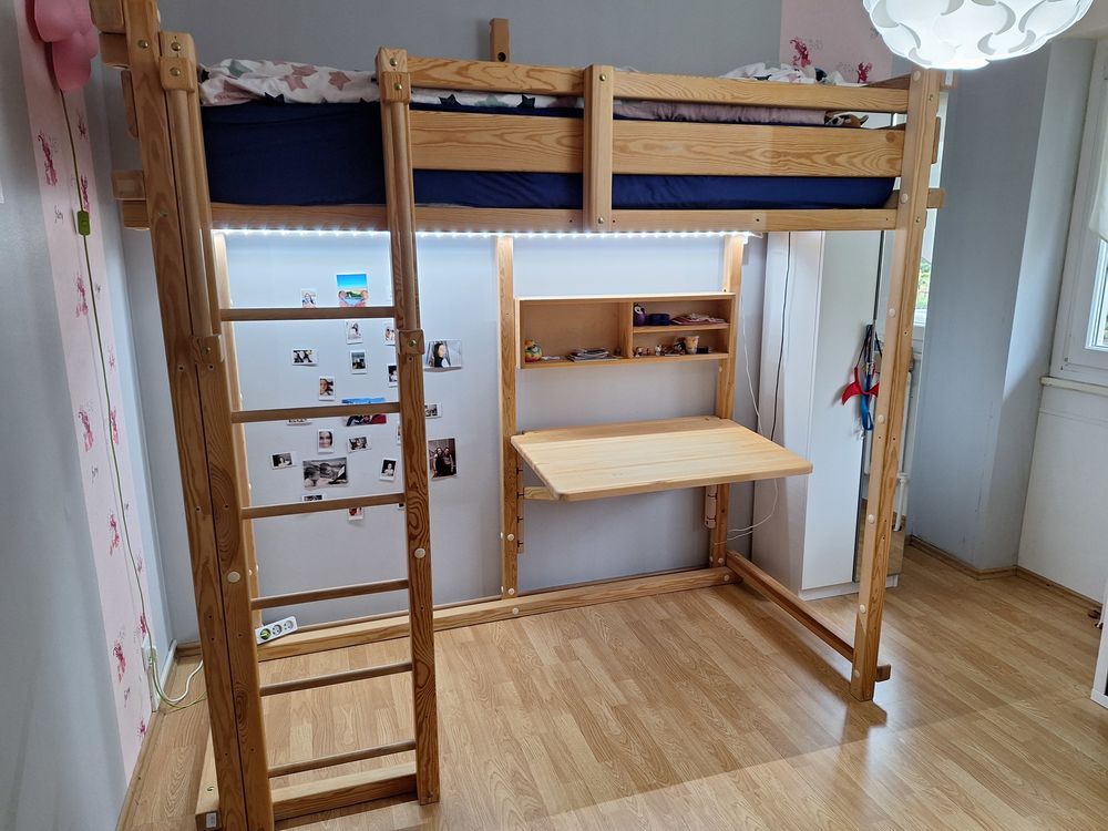 Lit enfant �volutif multifonctionnel et modulable Woodland 650 Pouilly (57)