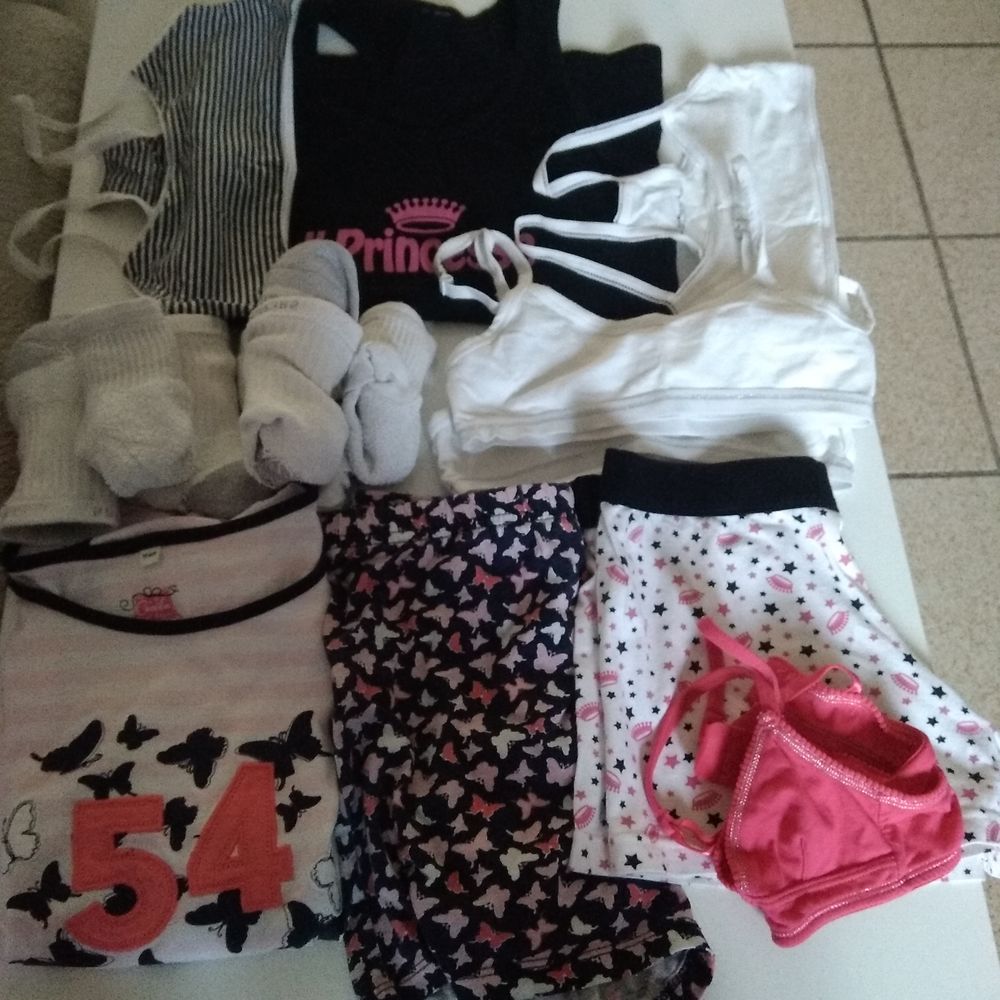 ENFANT FILLE PYJAMA MANCHES COURTES ET SHORT CECILIA GIRL ST 10 Caen (14)