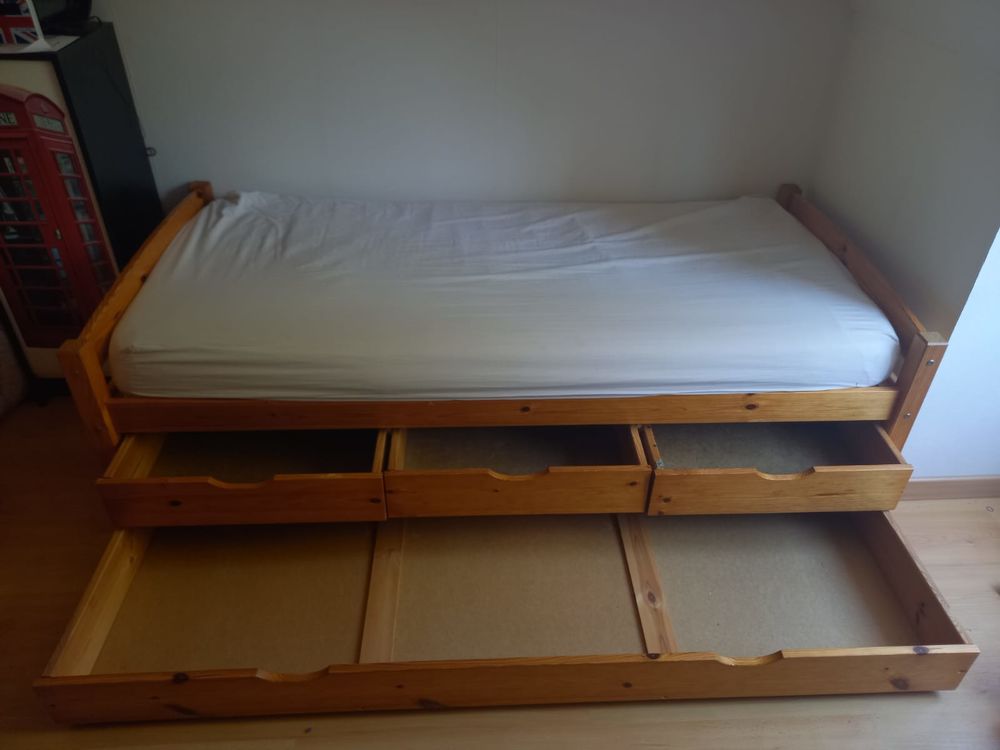 Lit enfant gigogne 70 Mantes-la-Ville (78)