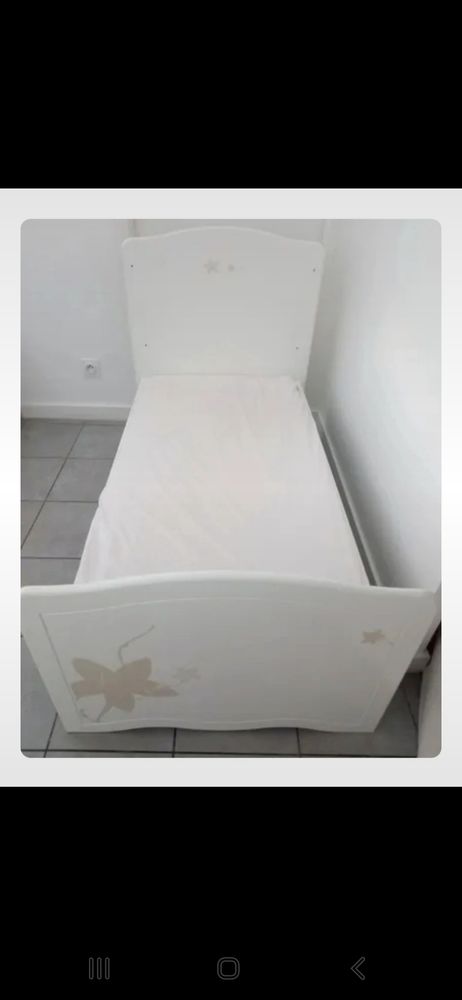 Lit enfant + Matelas 140 x 70 cm (Sauthon) 70 Saint-Priest (69)