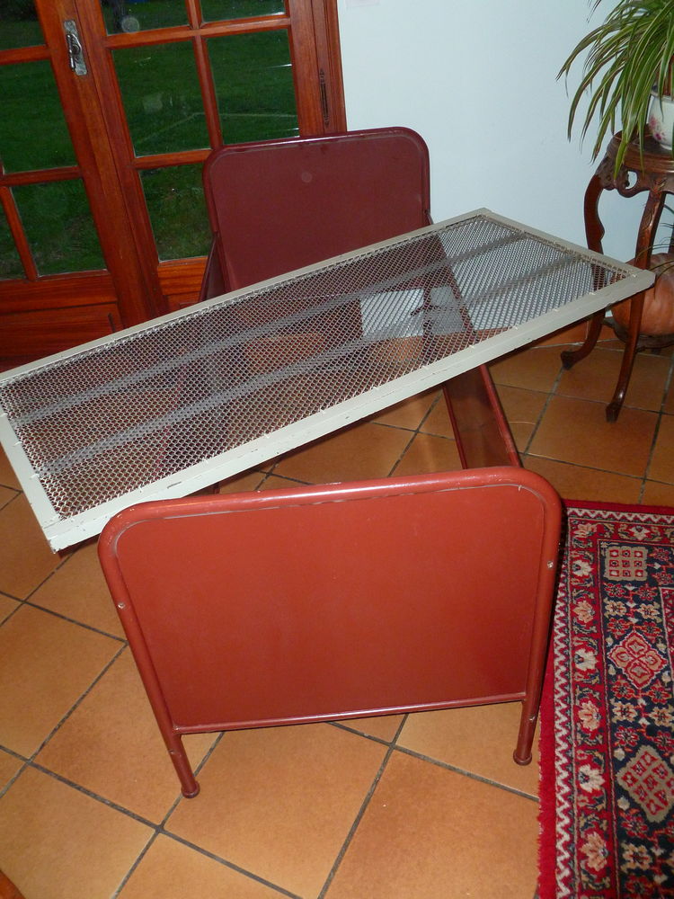 lit en fer enfant 140/160 vintage 50 Sor�ze (81)
