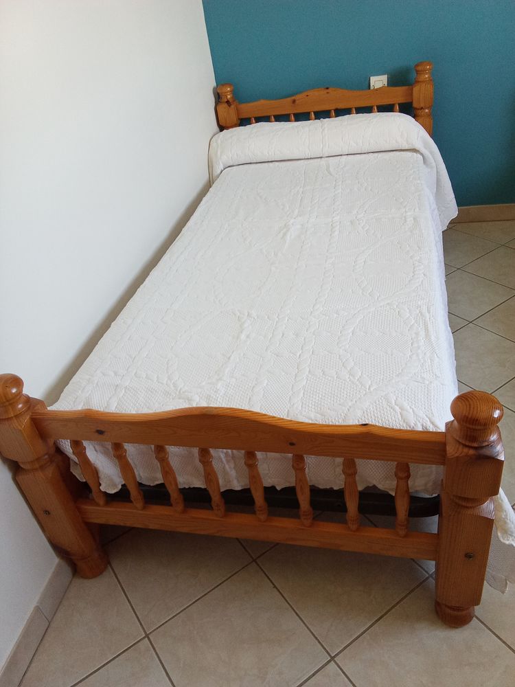 Lit enfants en pin aves sommier 160 Al�nya (66)