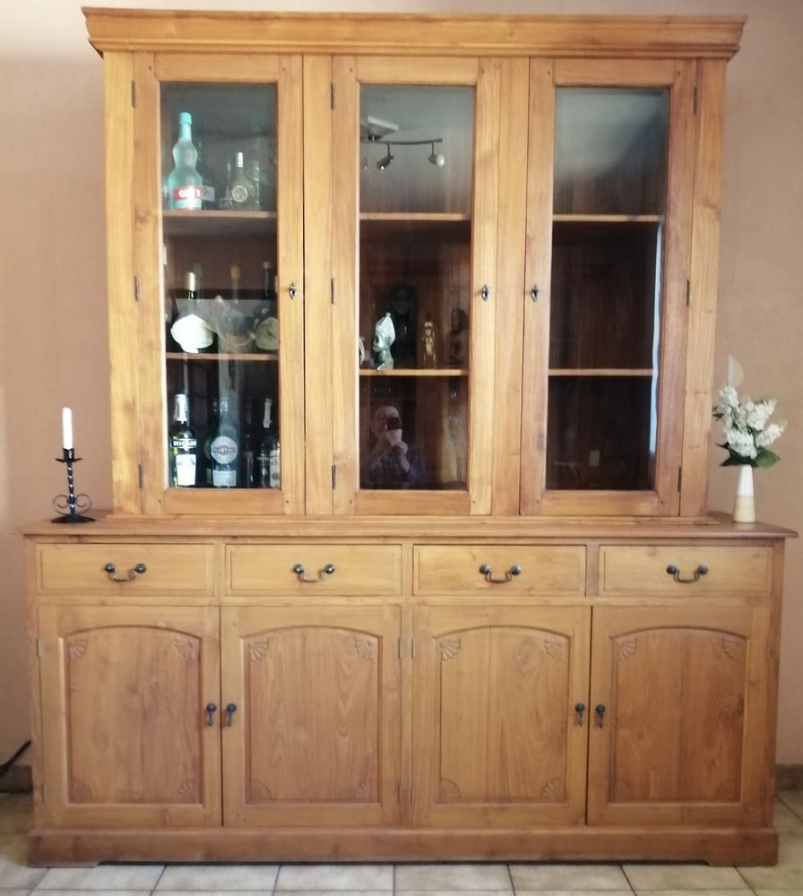 enfilade + vitrine teck 2500 Aureilhan (65)