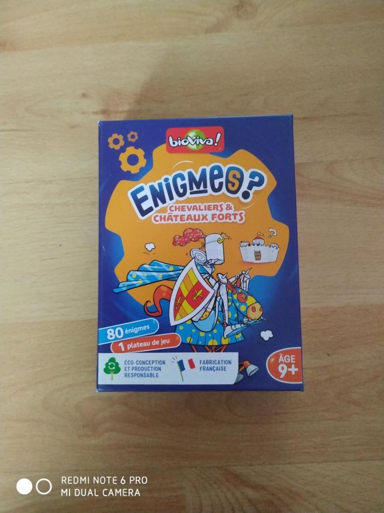 Jeu Enigmes Chevaliers et ch�teaux forts (Neuf) 10 Ardoix (07)