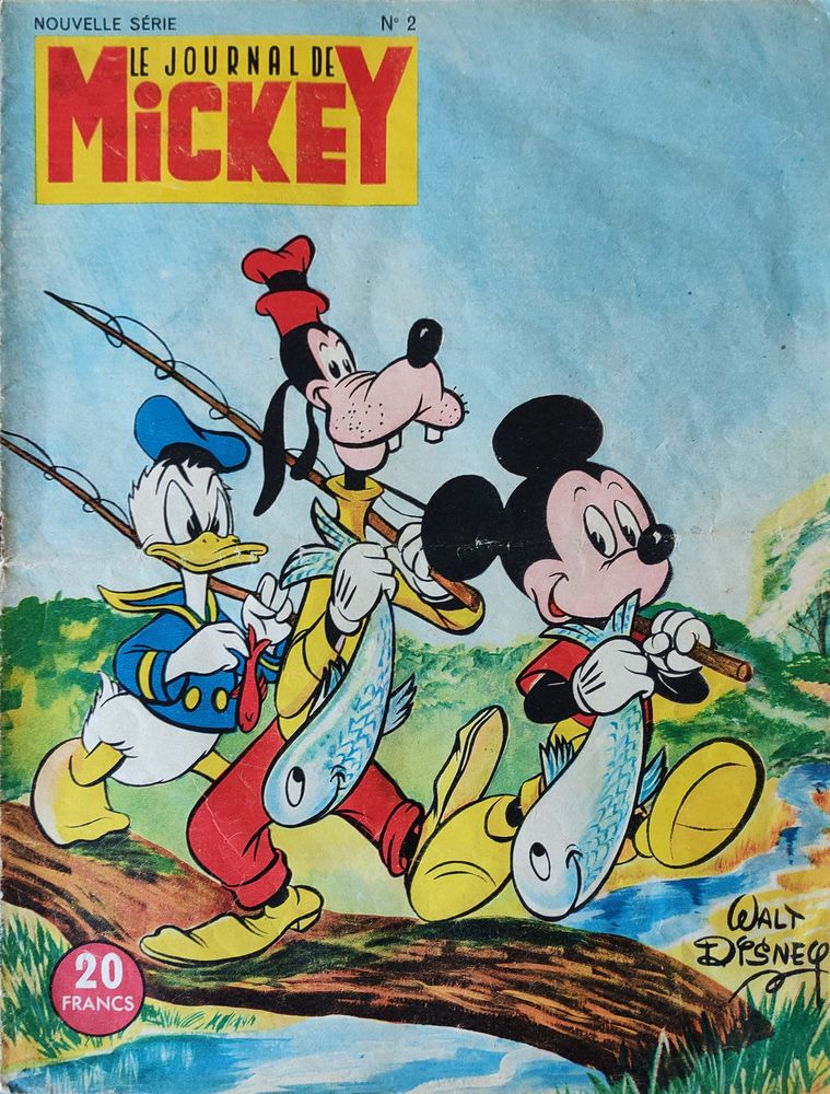 ENORME LOT  le journal de Mickey  - 2200 illustr�s 0 Velaux (13)