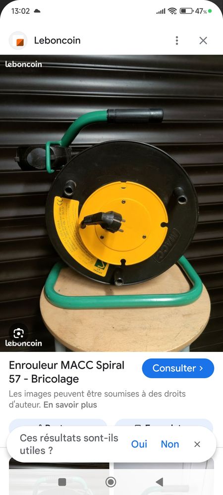 Enrouleur Macc 130 Thionville (57)