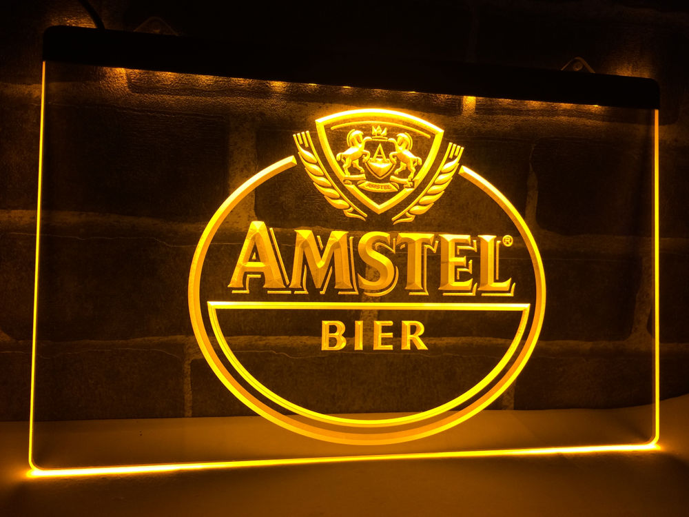 Enseigne lumineuse Amstel 40 Nancy (54)