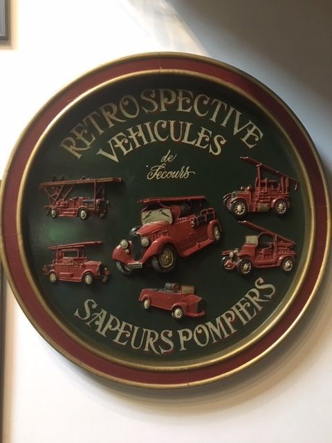 ENSEIGNE DE PUB POMPIERS 85 Rochefort (17)