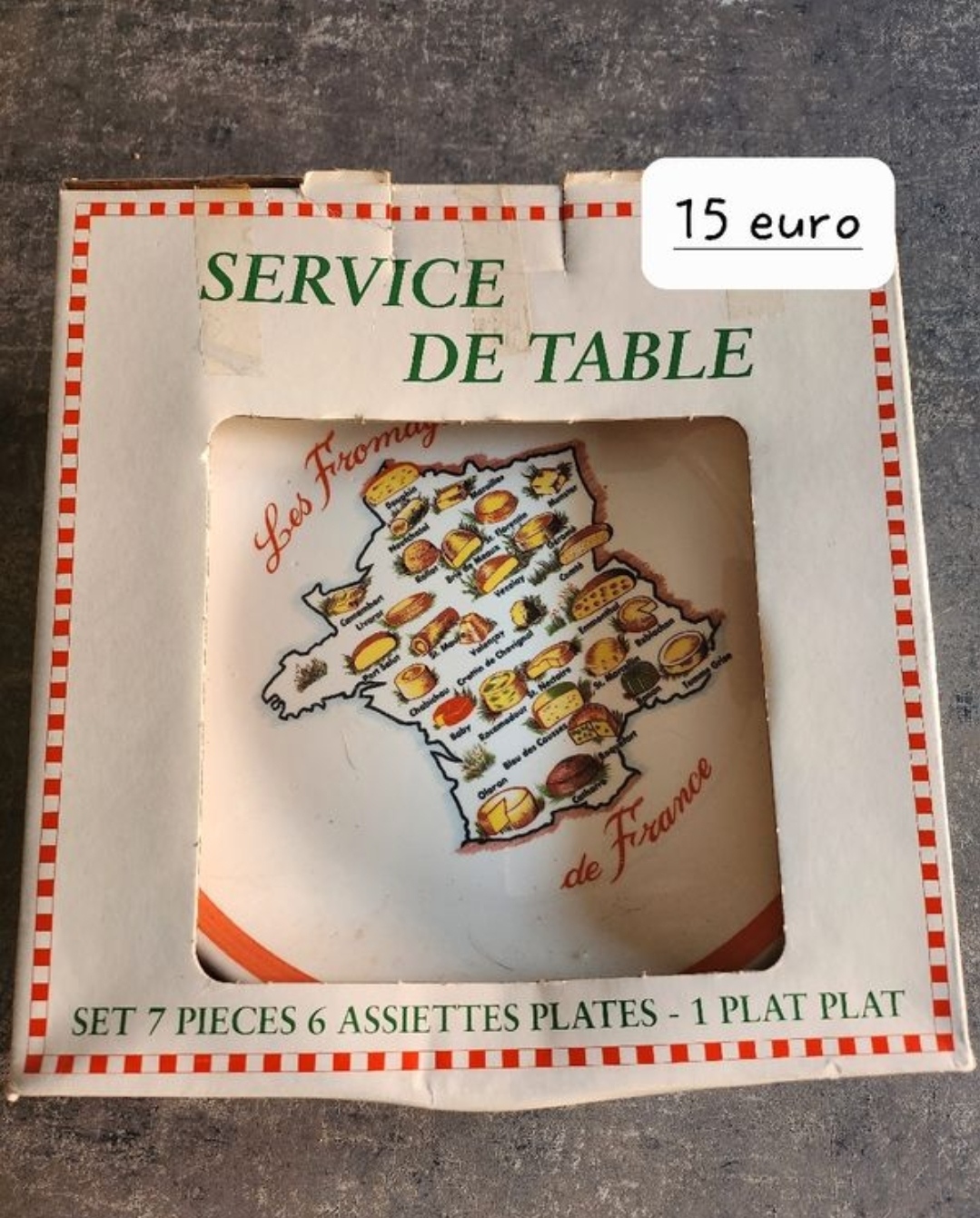 ensemble assiette plat 15 Ch�tillon (69)