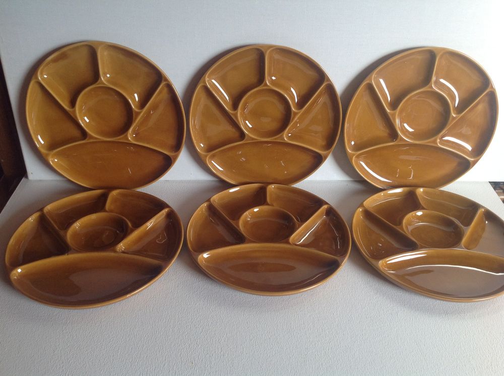 ENSEMBLE DE 6 ASSIETTES FONDUE DE GIEN Envoi Possible
35 Tr�gunc (29)