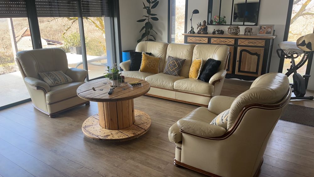 Ensemble canap� et fauteuils 500 Martel (46)