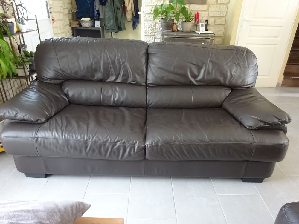 ensemble canap� 2 et 3 places tout cuir 0 Ch�teau-Gontier (53)