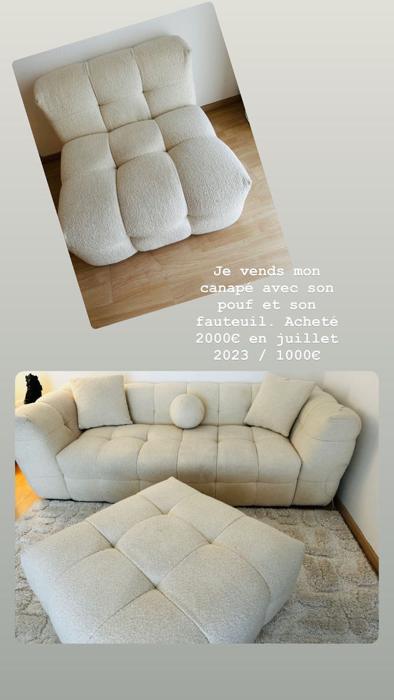 Ensemble canap� 1000 Lieusaint (77)