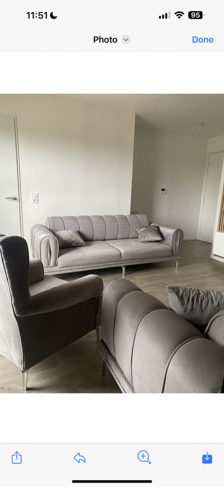 Ensemble canap� 3+3+1 550 Thiais (94)