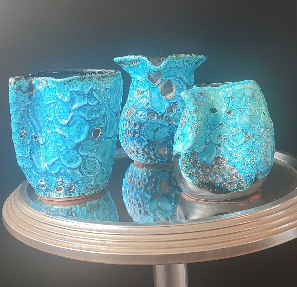 Ensemble C�ramiques Cyclope Emaux des Glaciers 58 Clermont (60)