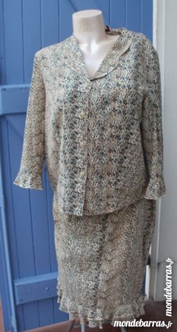 Ensemble chemisier - jupe Guy DUBOUIS Taille 44 12 Montauban (82)