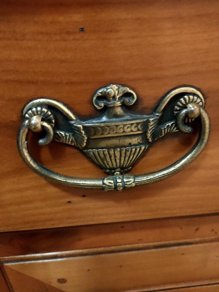 Ensemble commode et armoire merisier massif 495 La Garenne-Colombes (92)