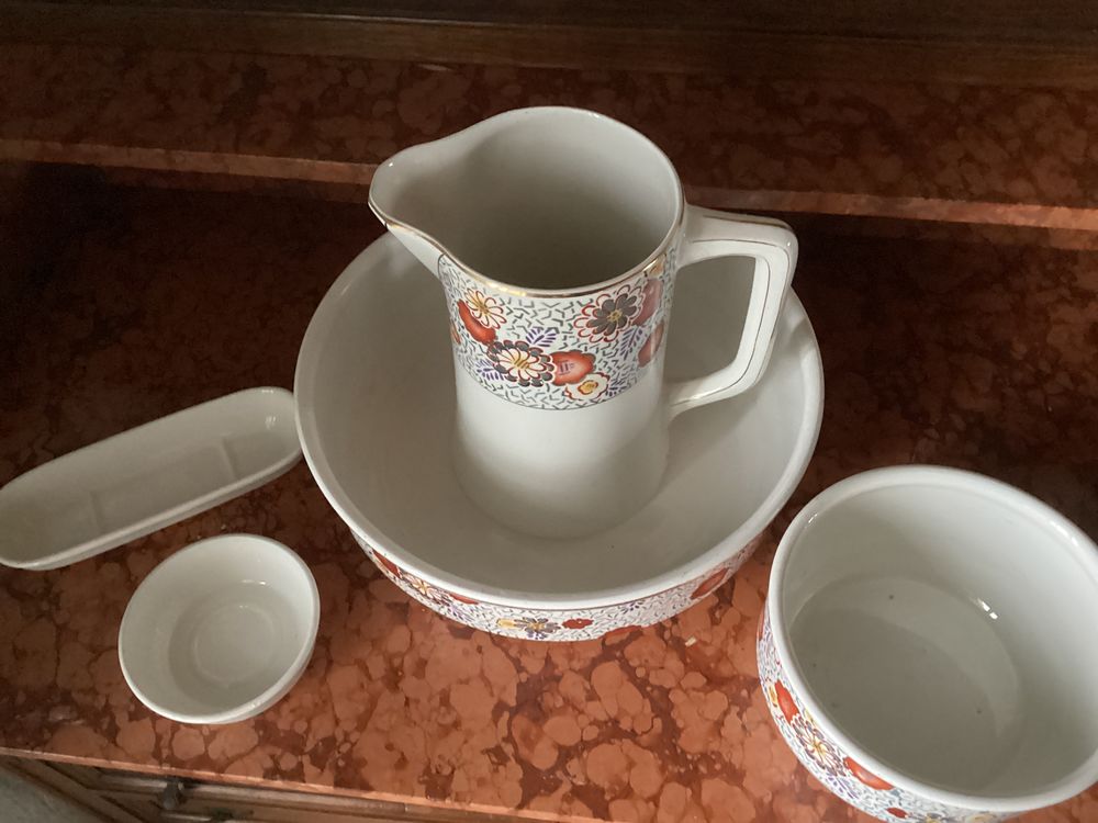 Ensemble complet de toilette NIMY ancien. 100 Villeneuve (12)