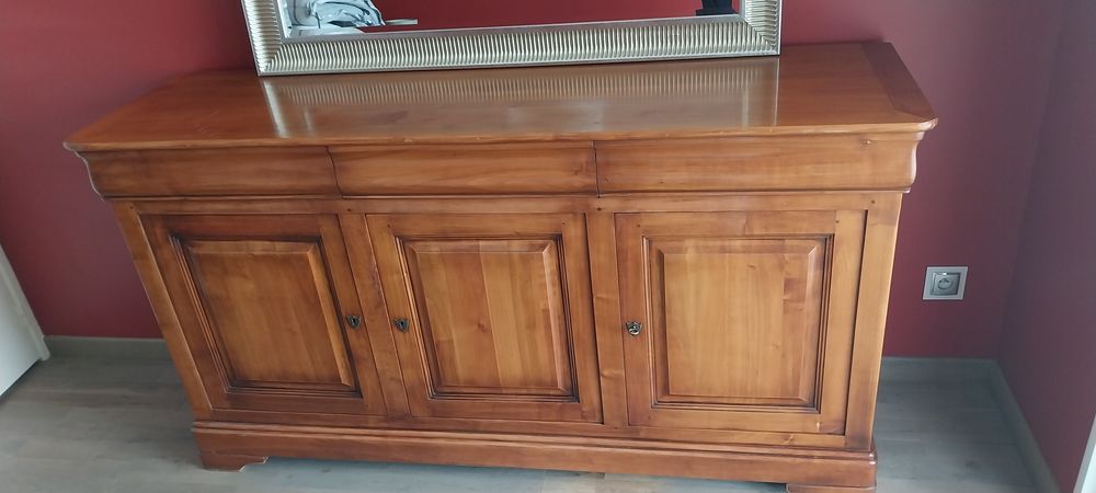 ENSEMBLE DIVERS MEUBLES MERISIER TBE STYLE LOUIS PHILIPPE 2500 Reims (51)