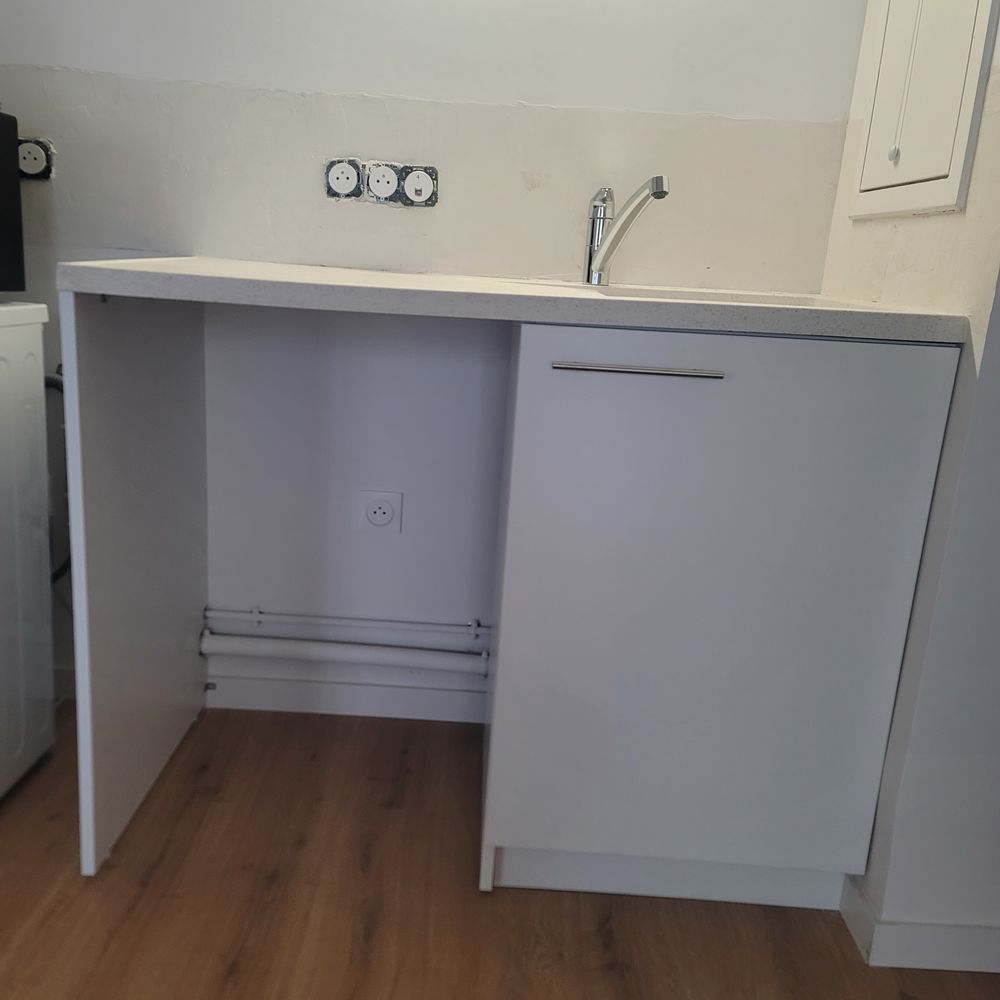 Ensemble �vier meuble sous �vier r�obinetterie 120 Senlis (60)