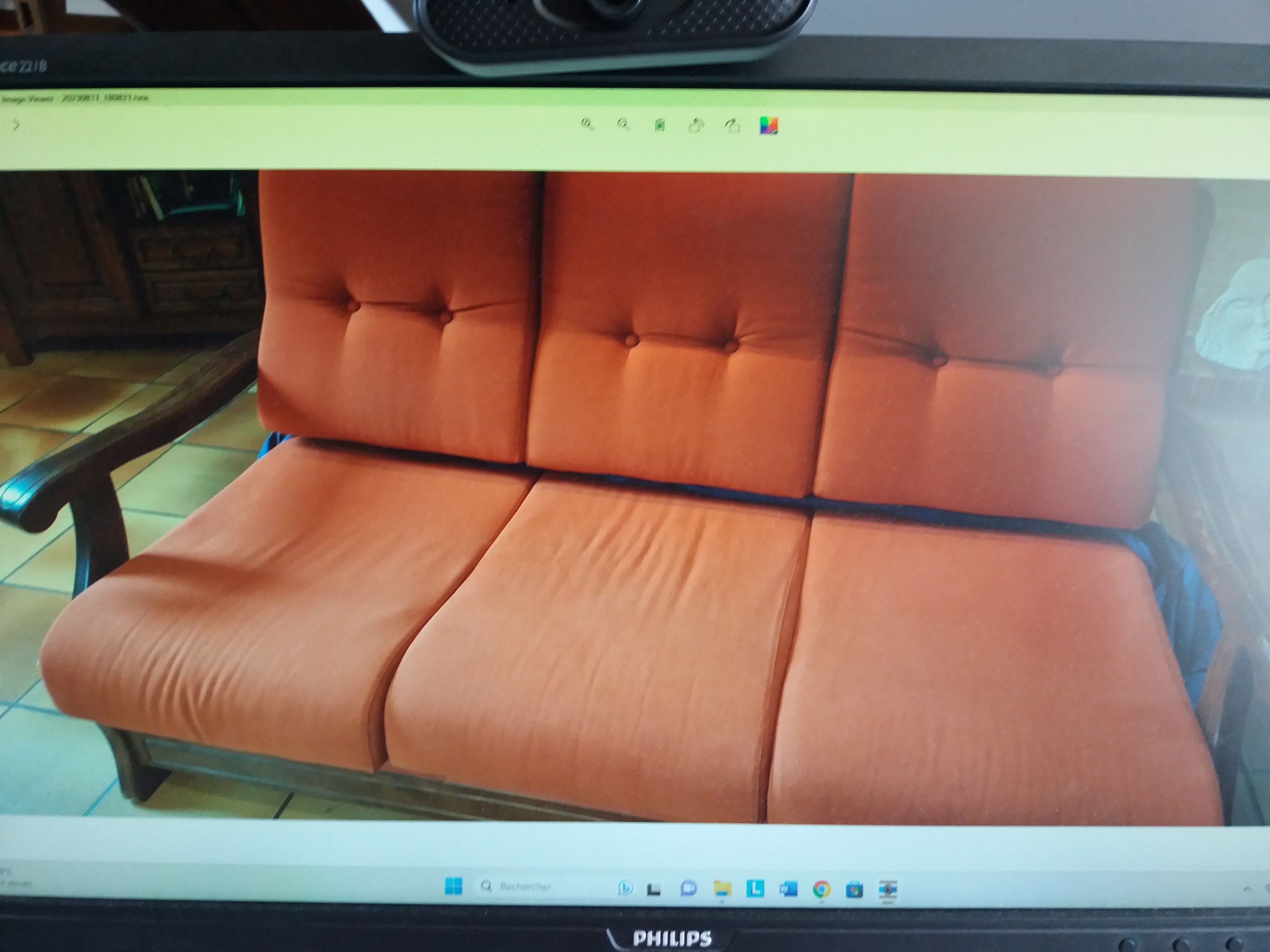 Ensemble 2 fauteuils + 1 canap� 130 Beaufort-en-Vall�e (49)