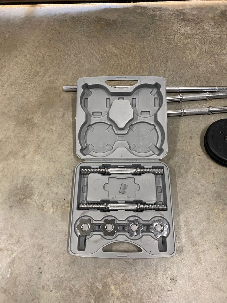 Ensemble Halt�res Barres + poids 50 Saint-Laurent-d'Aigouze (30)