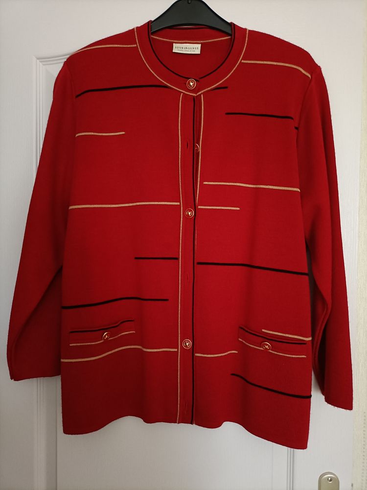 Ensemble lainage veste et jupe 20 Cozes (17)