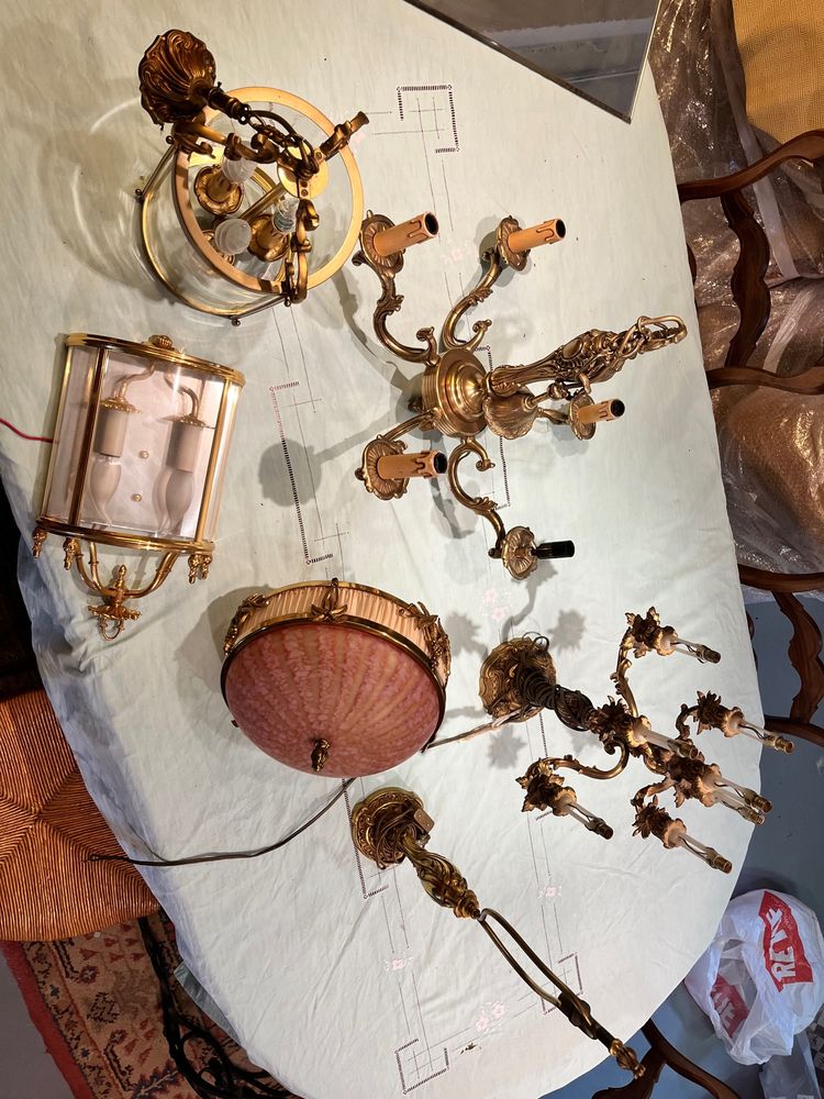 ensemble luminaire bronze 200 Sepmes (37)