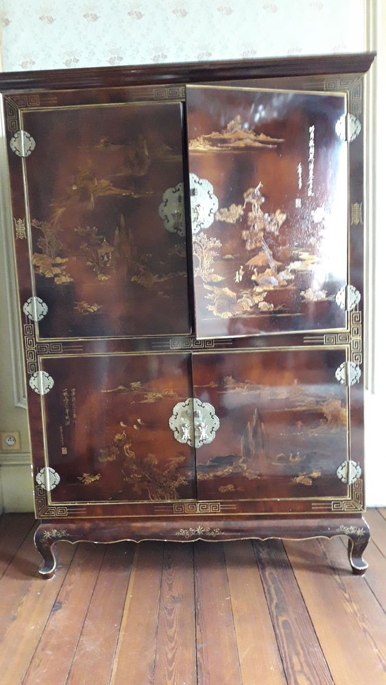 Ensemble meuble (TV) - Table basse-Tabourets Laqu� Chinois. 0 Flines-lez-Raches (59)