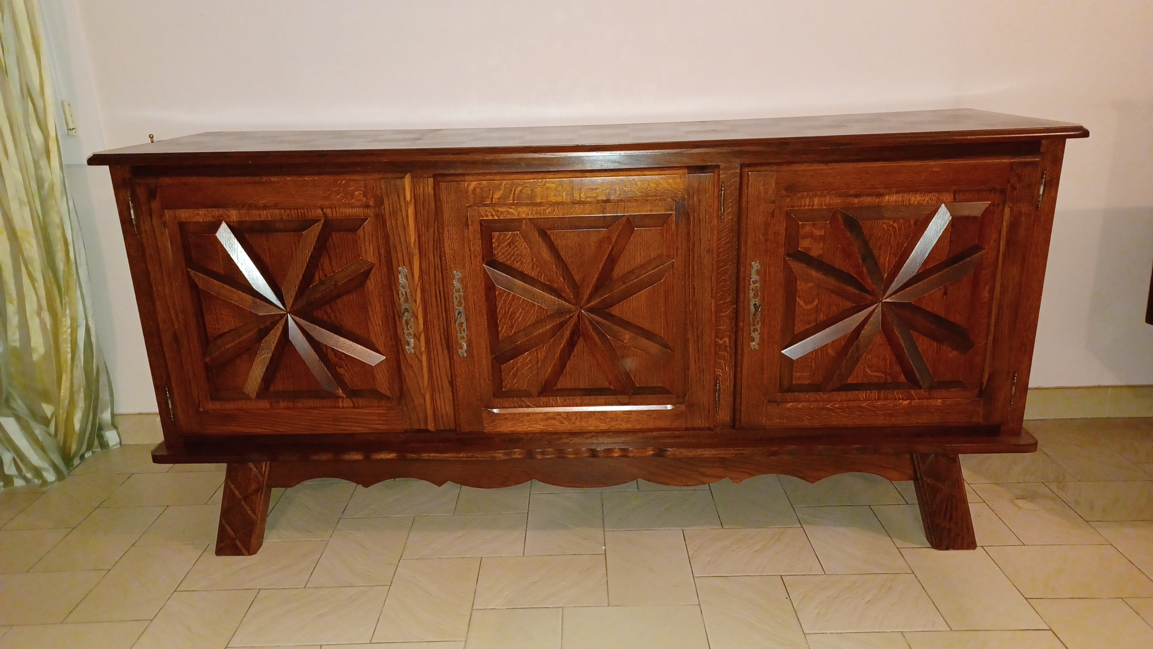 Ensemble meubles de salon complet bois - rotin - verre - cui 300 Fonbeauzard (31)