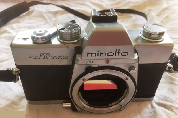 Ensemble Minolta srT100x + objectifs & accessoires tr�s bon 110 Contes (06)