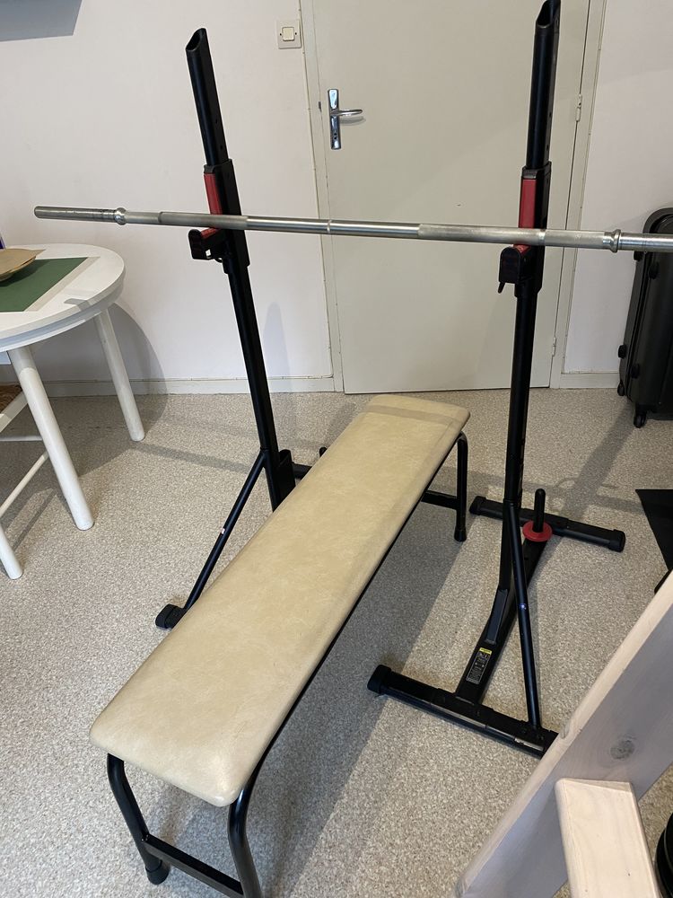 ensemble musculation. barre traction,barre, banc et suport developement couch� 60 Cherbourg-en-Cotentin (50)