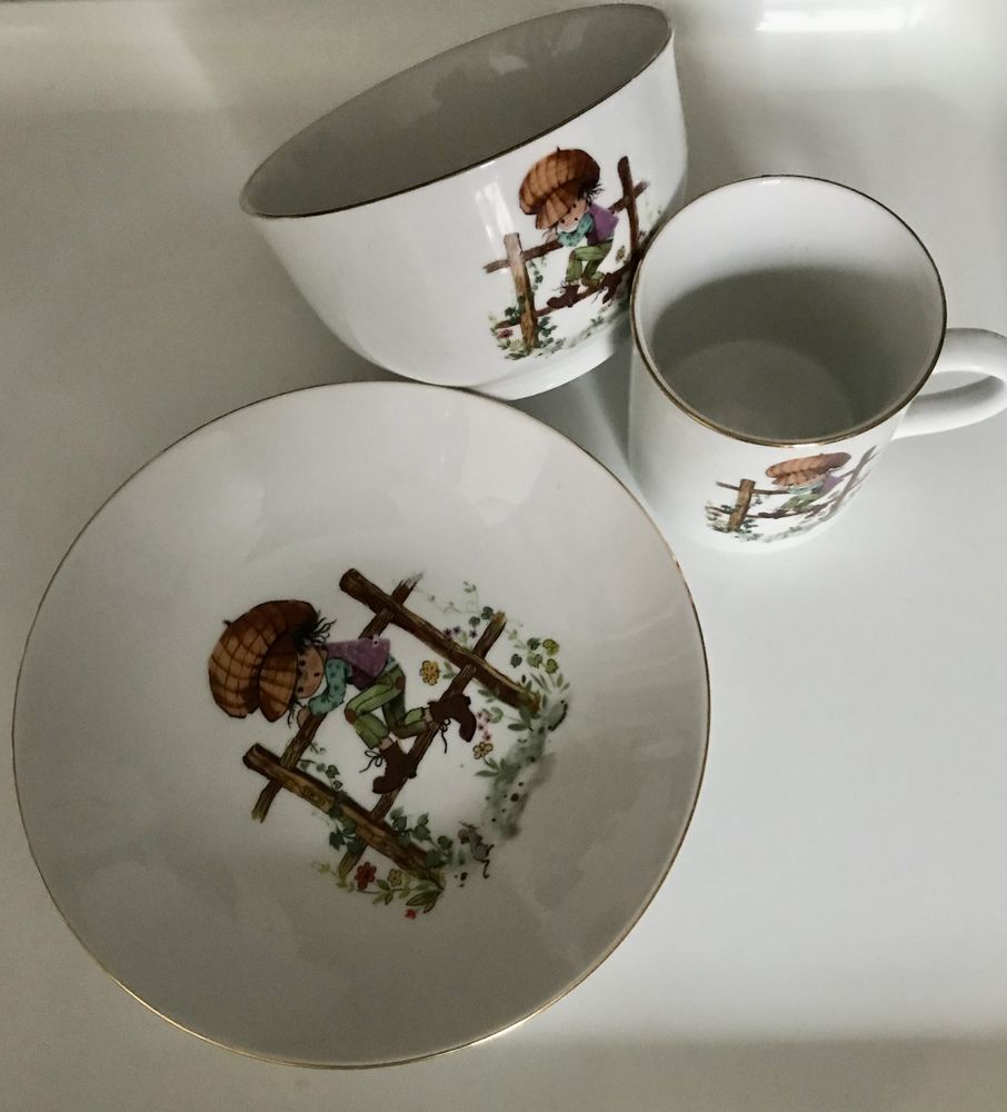 Ensemble neuf porcelaine : bol, mug, assiette 20 La Baule-Escoublac (44)