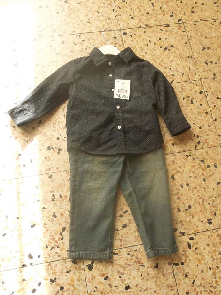 ENSEMBLE PANTALON + CHEMISE NEUF GAR�ON   23 MOIS
15 Dom�rat (03)