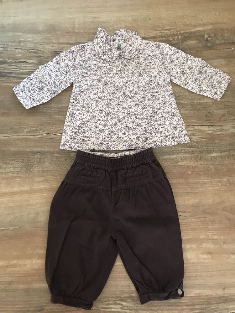 Ensemble pantalon/chemisier enfant fille   Time af 6 Saleilles (66)