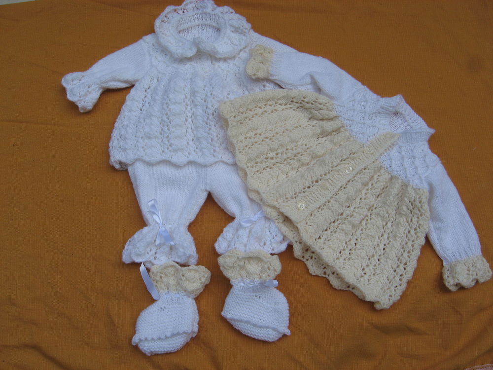 ensemble 5 pi�ces blanc et �cru mixte 42 Ville-en-Vermois (54)