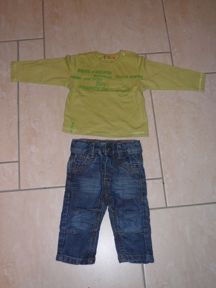 Ensemble 2 pi�ces 6 mois (n�9) 9 Franqueville-Saint-Pierre (76)