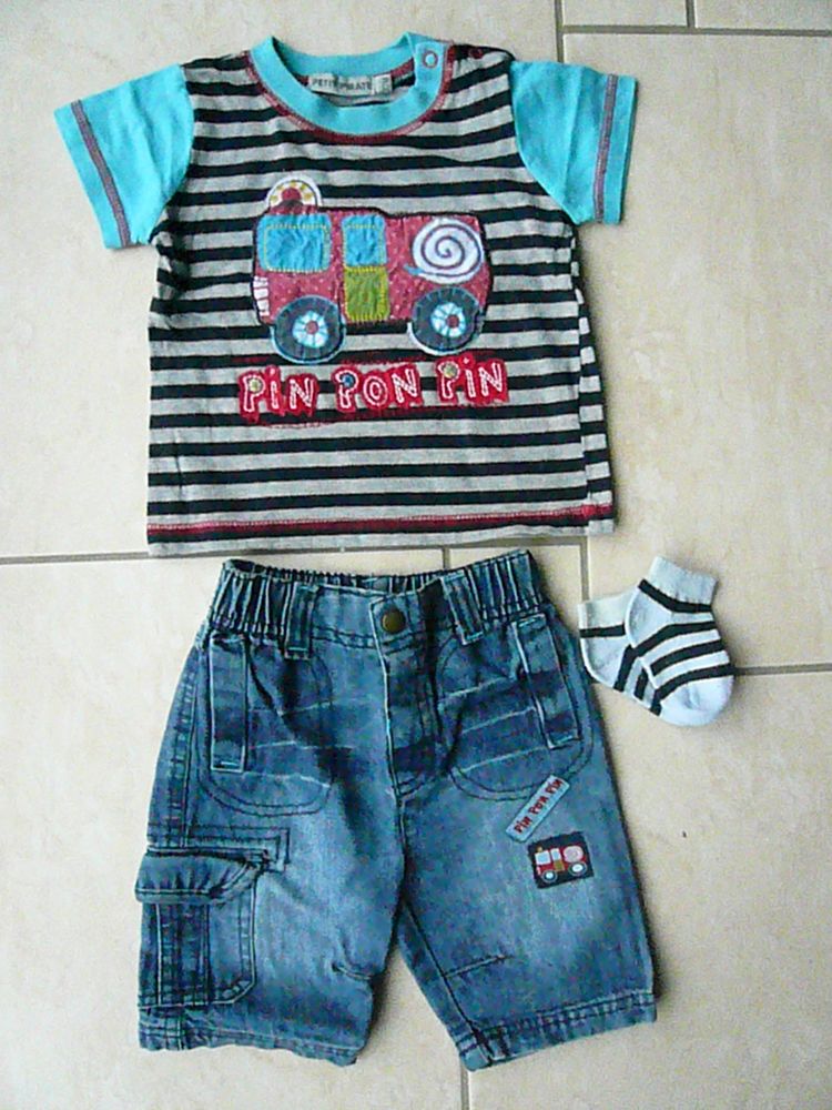 Ensemble 3 pi�ces 12 mois (n�5) 7 Franqueville-Saint-Pierre (76)