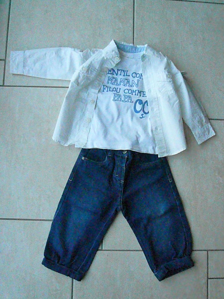 Ensemble 3 pi�ces 18 mois (n�7) 13 Franqueville-Saint-Pierre (76)