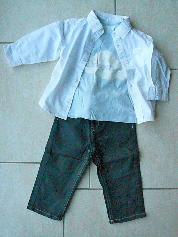 Ensemble 3 pi�ces 18 mois (n�11) 13 Franqueville-Saint-Pierre (76)