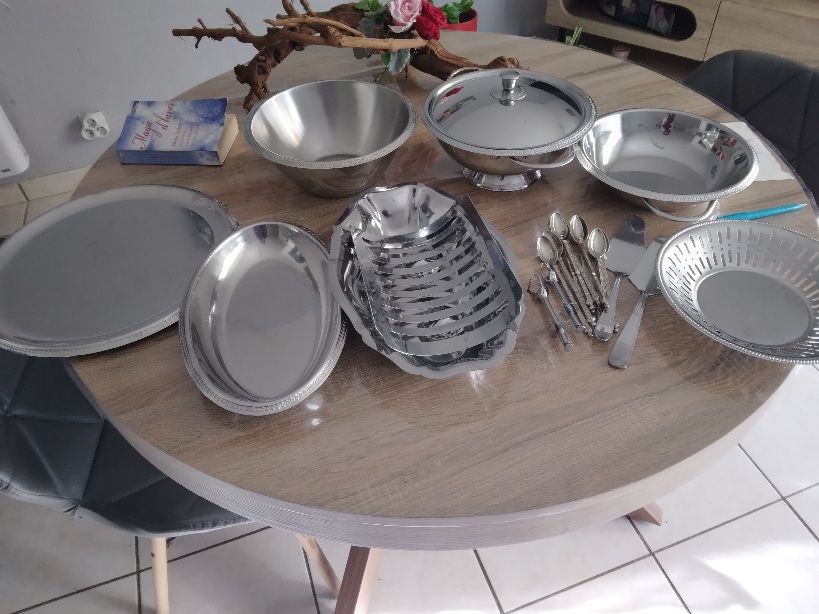 Ensemble plat inox 120 Ambar�s-et-Lagrave (33)